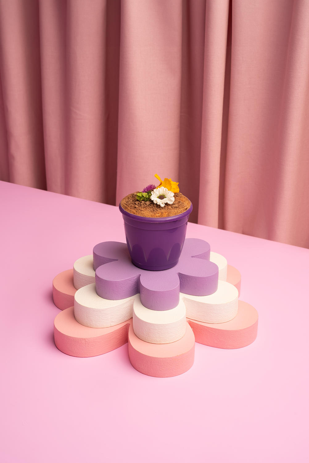 Tiramisu Flower Pot