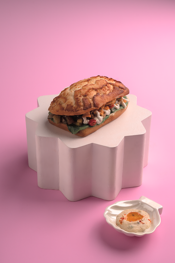 Mediterranean Wild Sub with Hummus