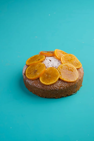 Glutenfree Orange almond teacake